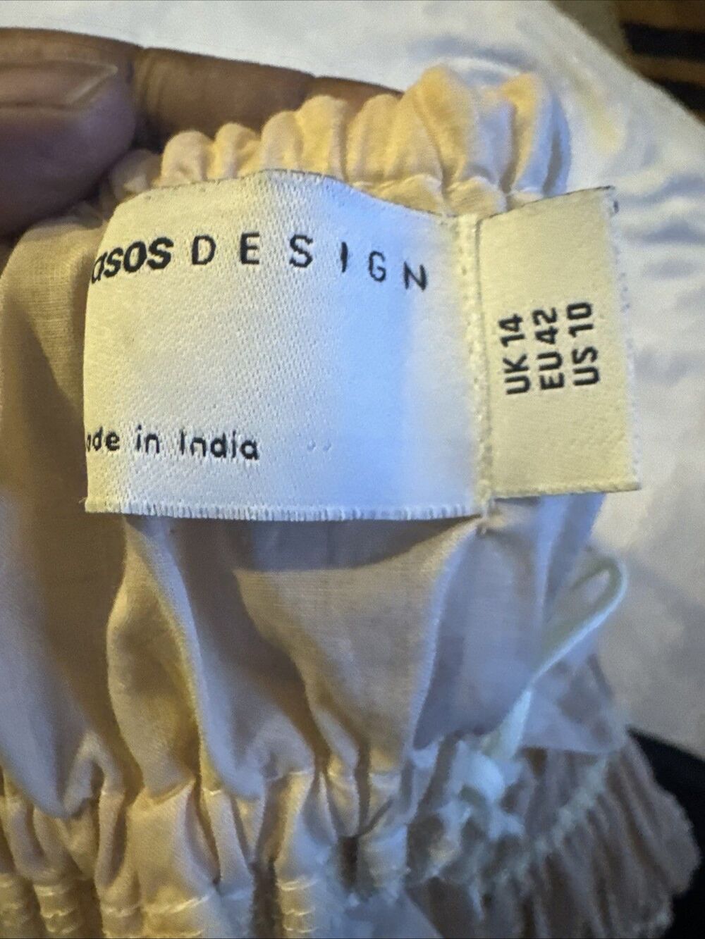 ASOS RUFFLED DRESS SIZE 10 - Picture 11 of 13